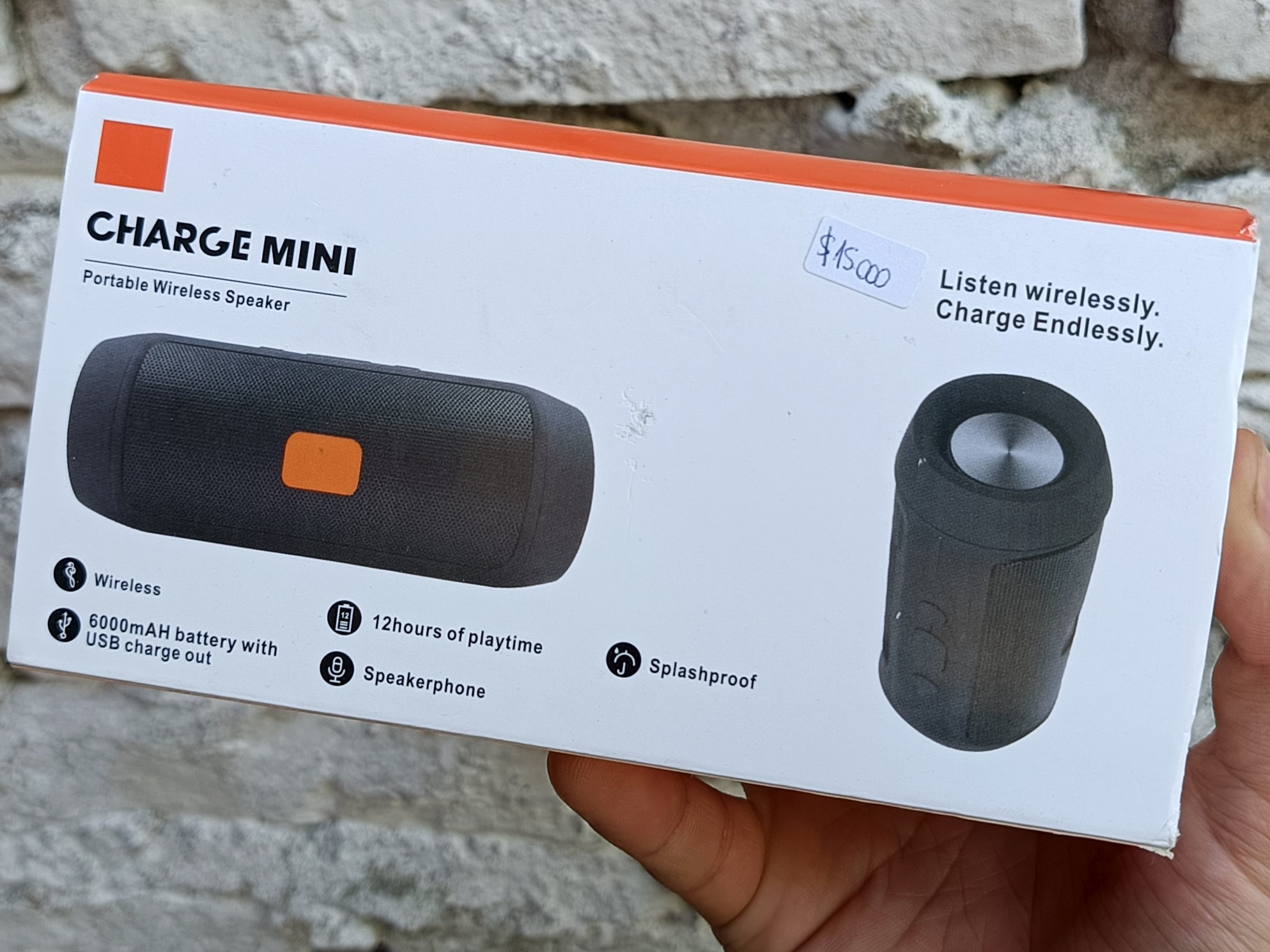 Charge Mini Altavoz Inalámbrico Portáti