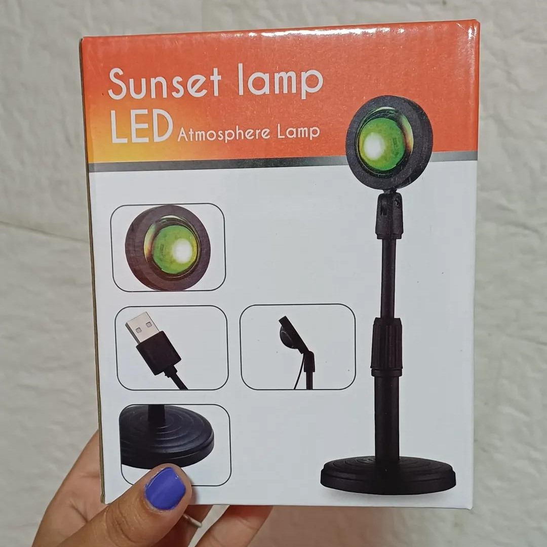 Lampara Velador Sunset Proyector