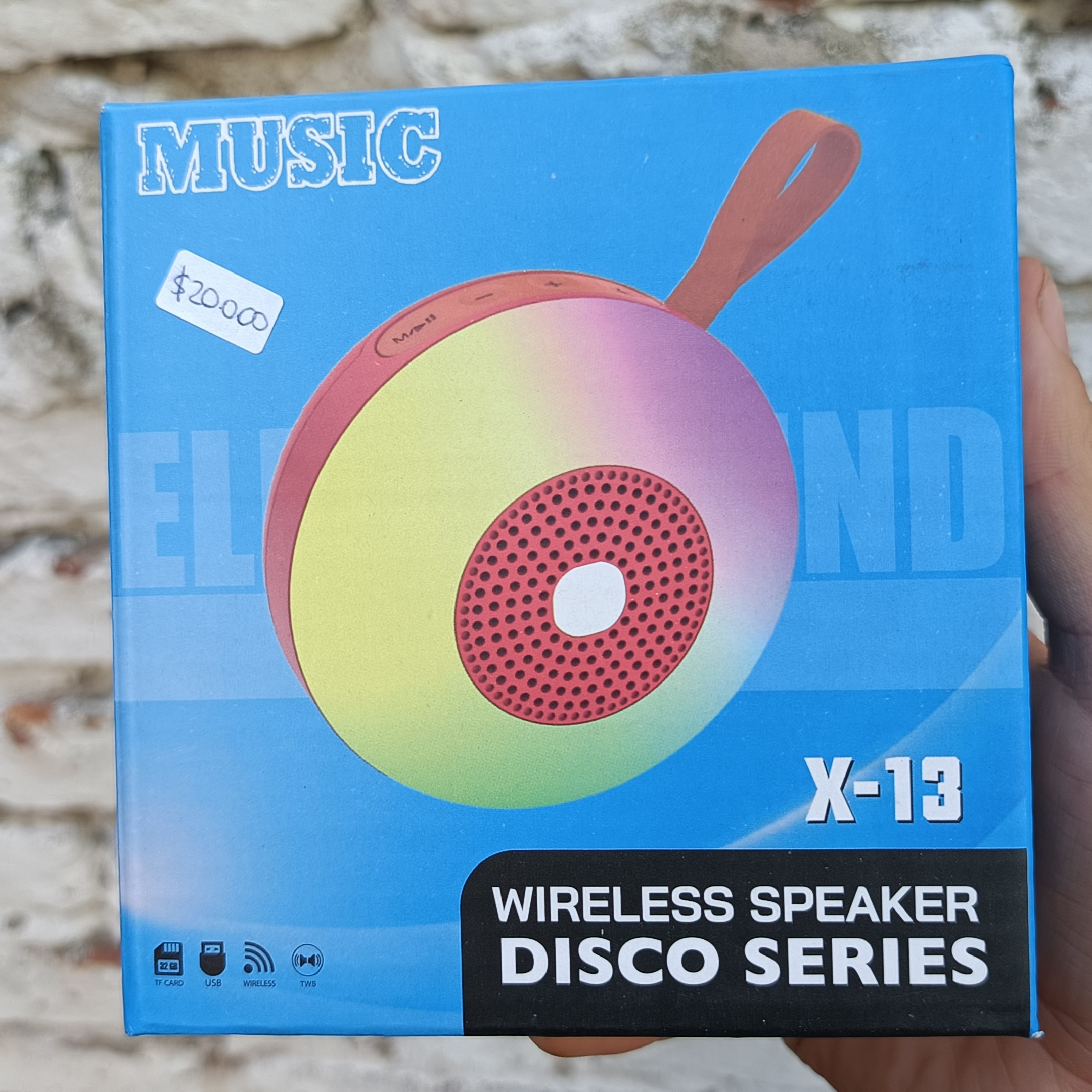 Mini Parlante Bluetooth Portátil Con Luces