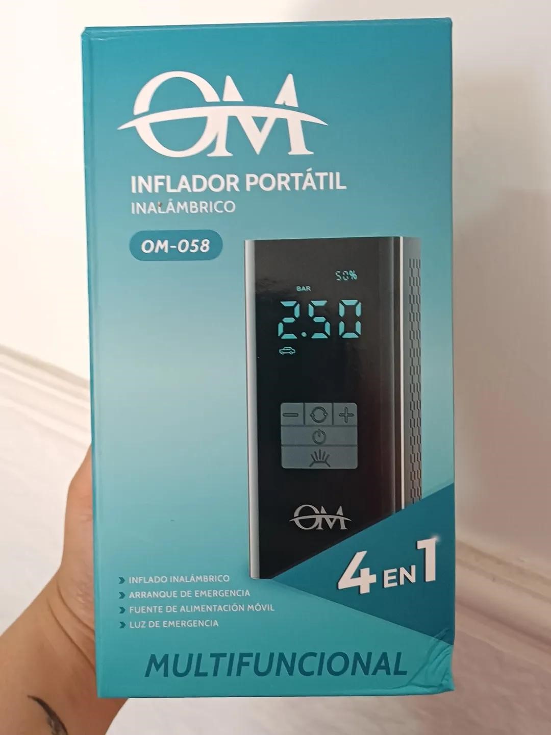 Inflador Portátil Inalámbrico OM-058