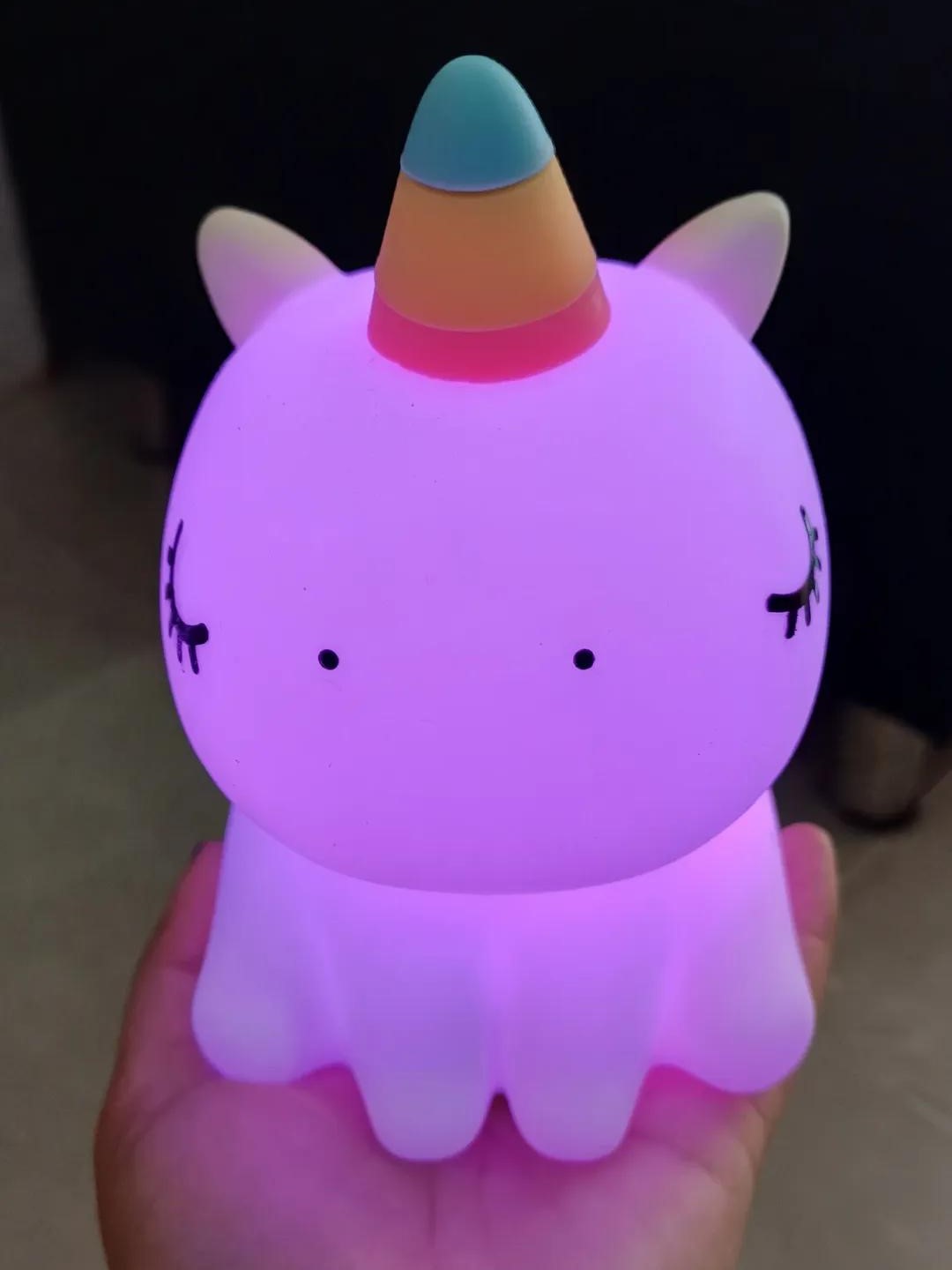 Lampara Unicornio Velador