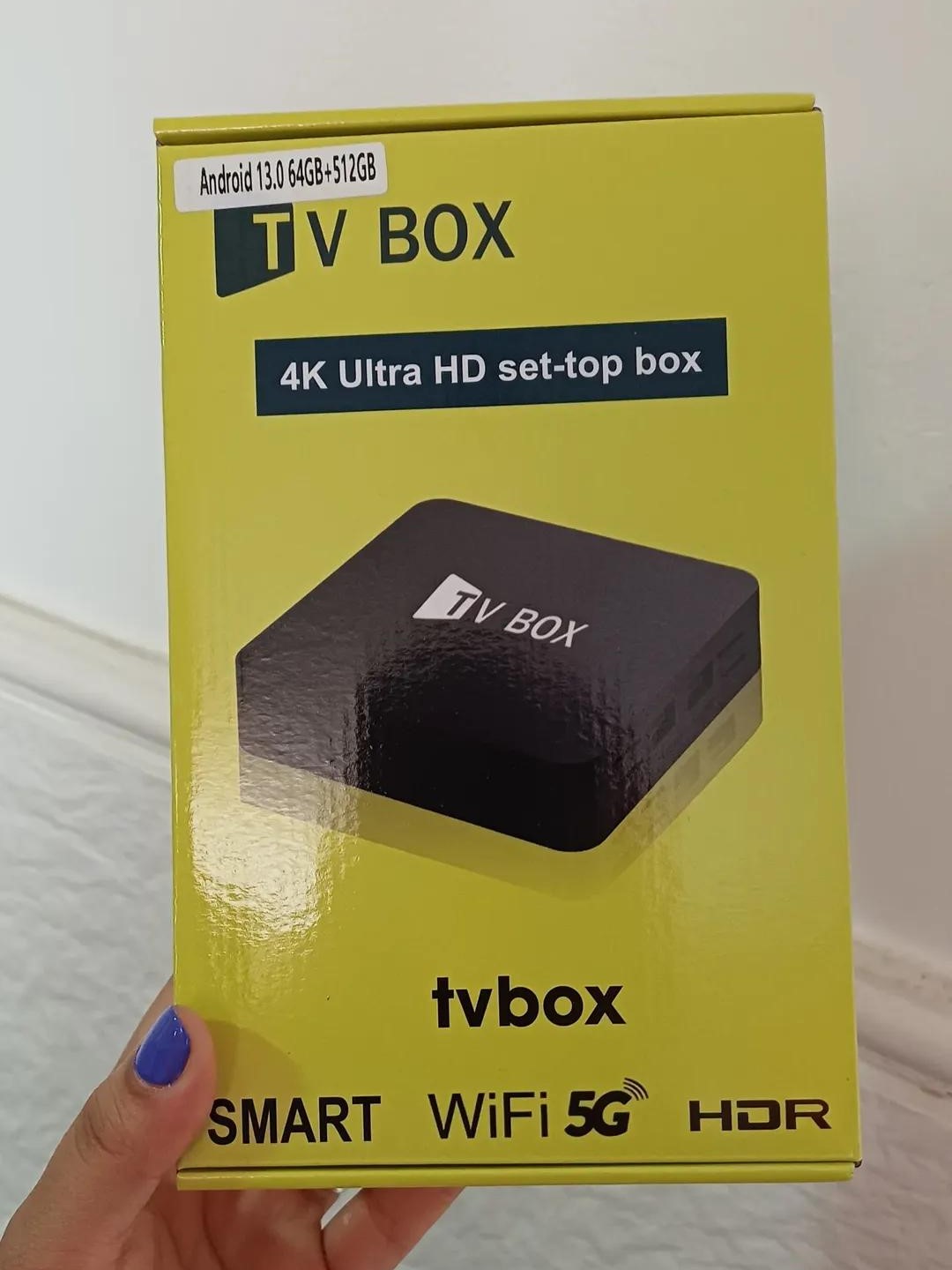 TV BOX Caja Verde
